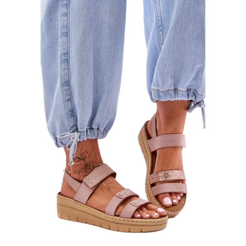 Step in style Sandaler Modell Fresh Look 23-46011 Rosa - Steg i stil