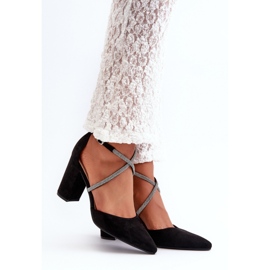 Step in style Pumps Modell Lagra QA205P Svart - Steg i stil