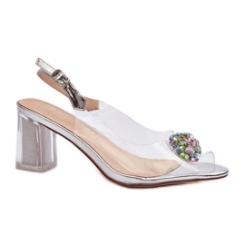 Step in style Sandaler Model Da MR38-454 Silver - Steg i stil grå