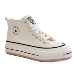 Modell Big Star White sneakers vit