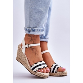 Step in style Sandaler Modell Big Star LL274878 Vit - Steg i stil