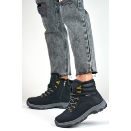 Trekking Skor Modell 1696-1B Svart - PRIMO