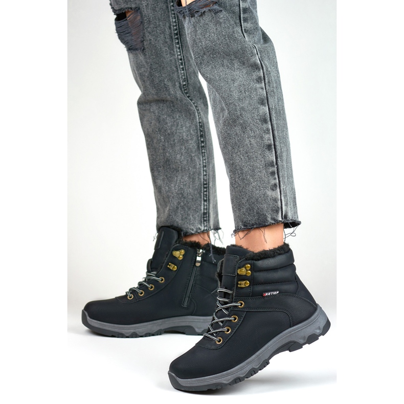 Trekking Skor Modell 1696-1B Svart - PRIMO