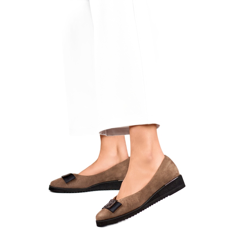 Dampumpar med båge GD-FL766T Taupe brun