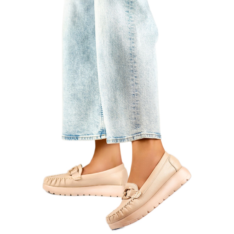 Dammockasiner med dekor 24-21339BE beige