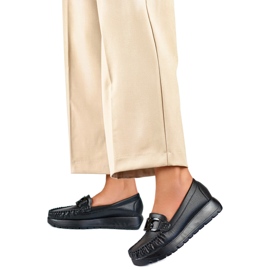 Kilmockasiner för kvinnor 24-21339B svart