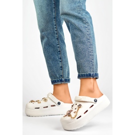 Sandal flipflops Modell PT-1W Vit - PRIMO