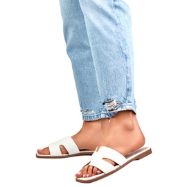 Sandal flipflops Modell MTBL06W Vit