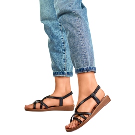 Damsandaler PS07B Svart