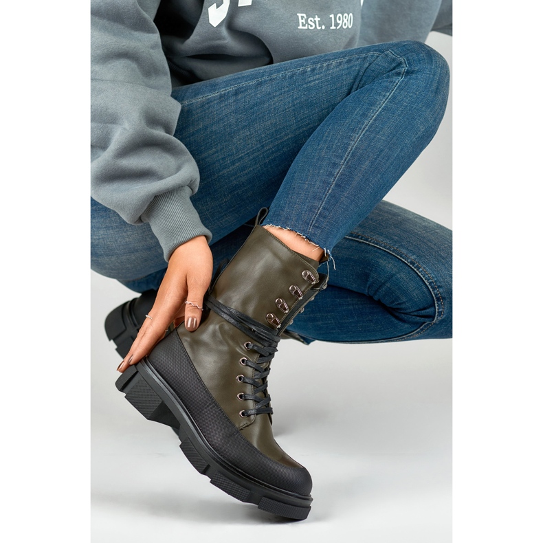 Arbetarmodell Garlin JH21-31GR Svart/Grön - PRIMO