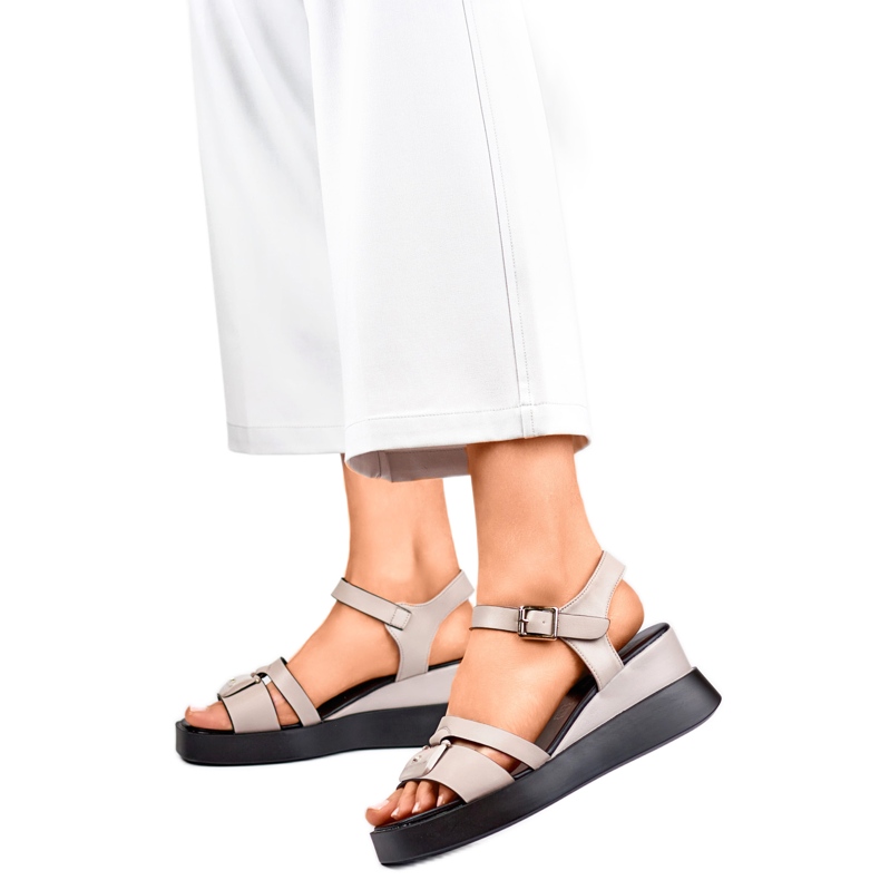 Damsandaler GD-LH2001T Beige