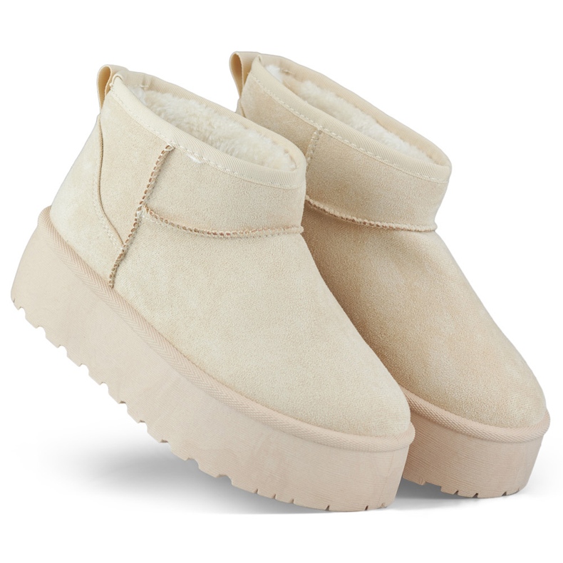 Isolerade snöstövlar för kvinnor TL242-BE beige