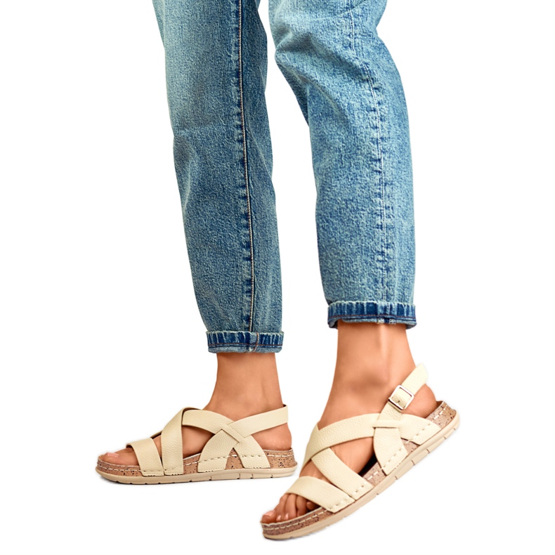 Damsandaler G3179-7BE beige