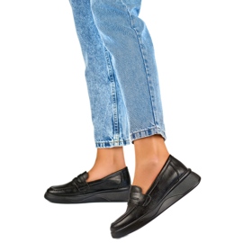 Svarta dammockasiner 25-7937B