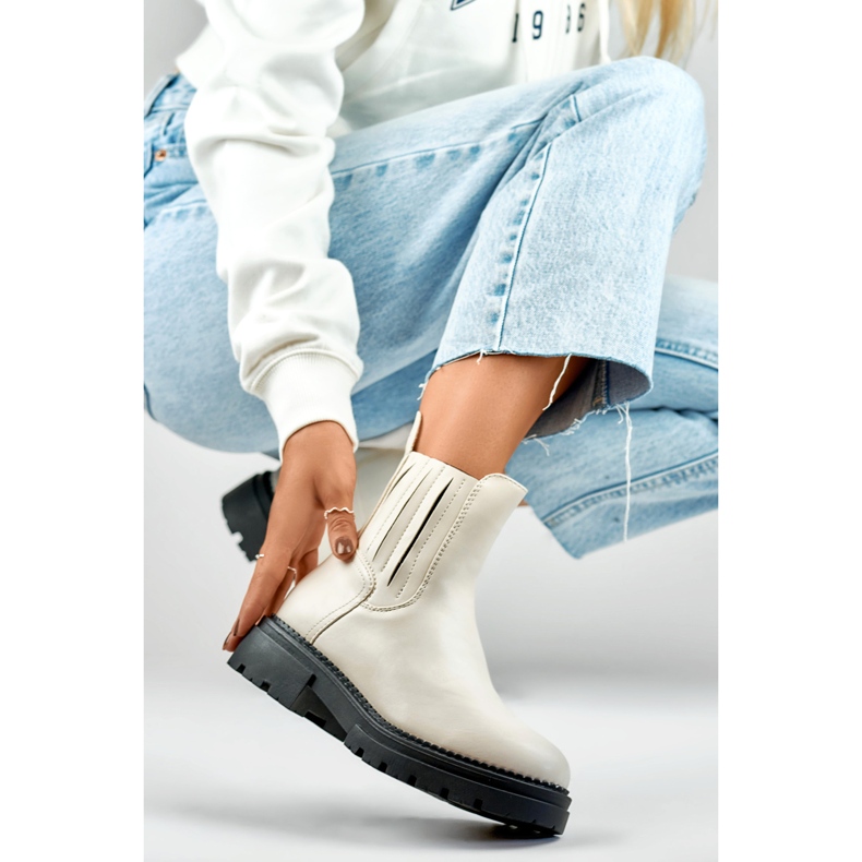 Workers Model Dany 250041BE-PU Light Beige - PRIMO