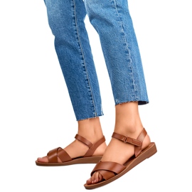 Damsandaler PS10TA brun