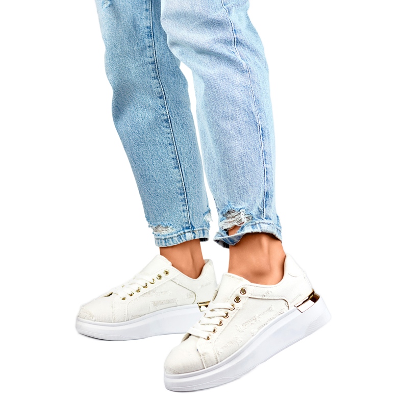 Sportskor dam A-91BE beige