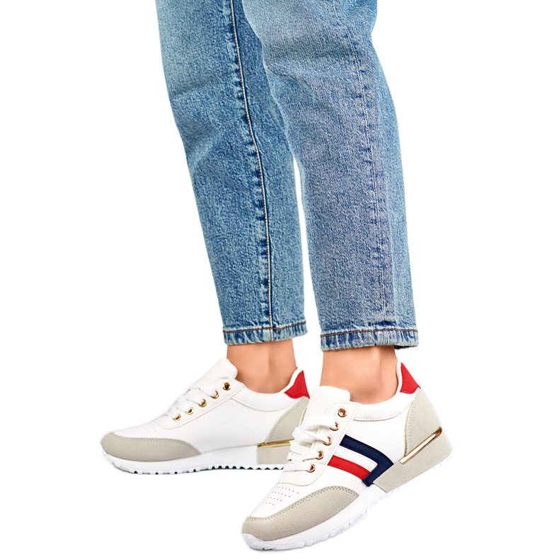 Sportskor dam YY01W vit