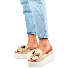 Sandal flipflops modell 8082BE Beige