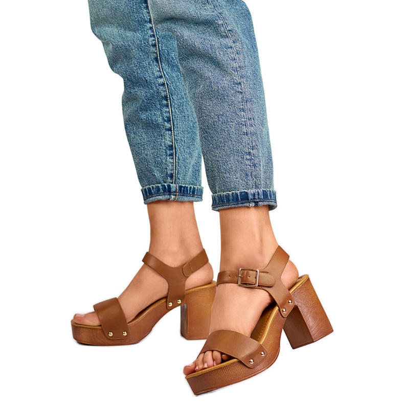 Damsandaler 3993CA brun