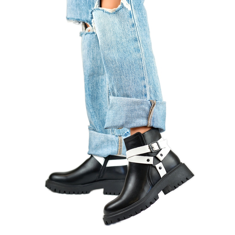 Isolerade stövlar för dam 250043BW-PU svart