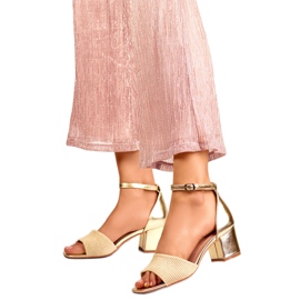 Damsandaler 8738GO beige