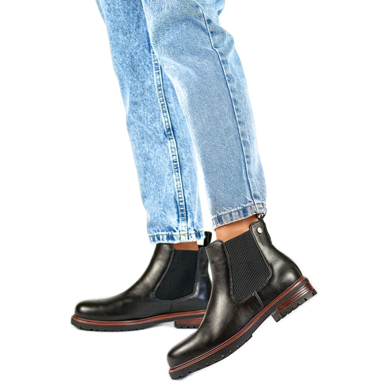 Chelsea stövlar Modell GD-WL71B svart