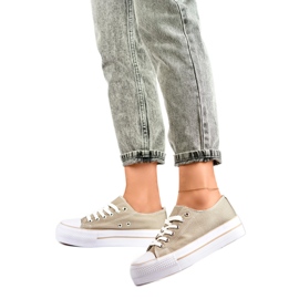 PRIMO Sneakers Modell QY832-36D.G Grå