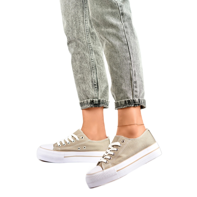 PRIMO Sneakers Modell QY832-36D.G Grå