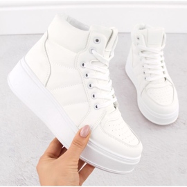 News Nyheter höga sportskor W 8166 EVE465A vit