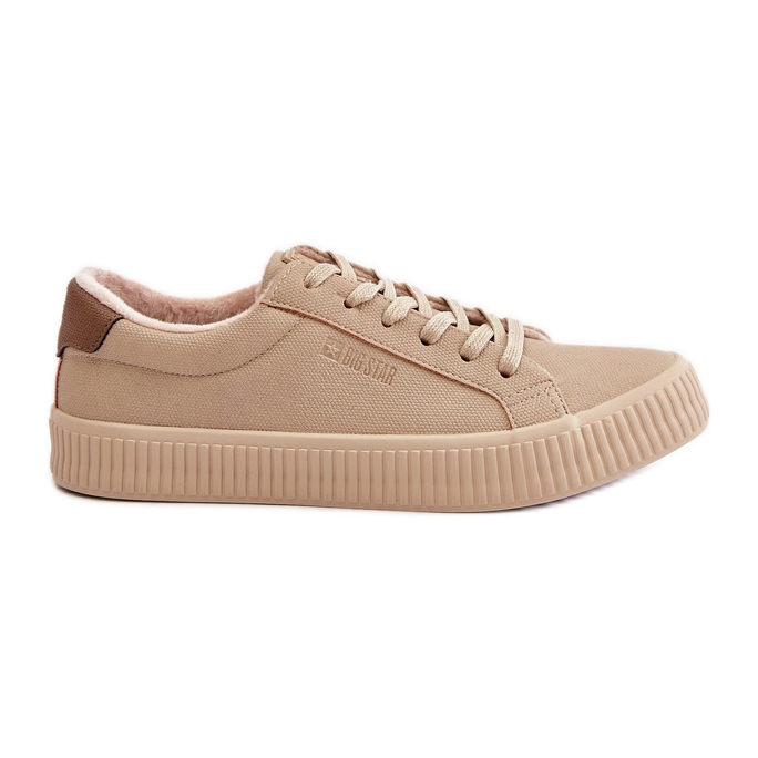 Big Star Isolerade Sneakers för kvinnor OO274A461 Beige