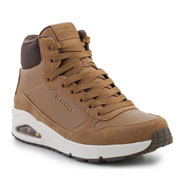 Skechers Uno Stacre Mid 183013-WSK skor beige