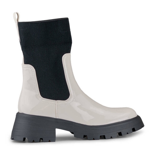 Damkängor med elastisk ovandel, beige DES925M-BE