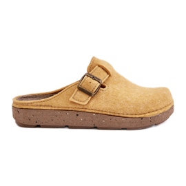 Bekväma damtofflor med spänne Inblu ED000019 Gul