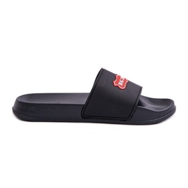 Herrflip-flops med Big Star Logo OO174028 Svart