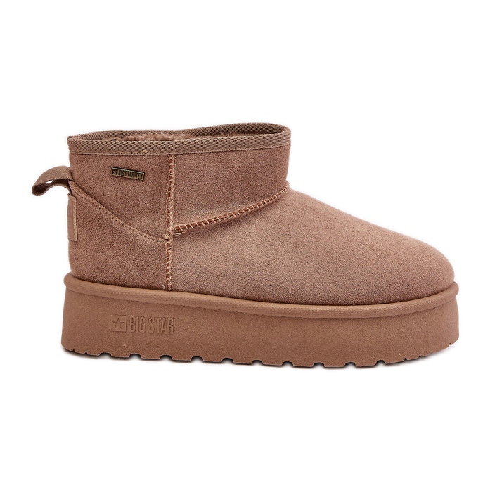 Snöskor med låg plattform Big Star OO274A100 Beige