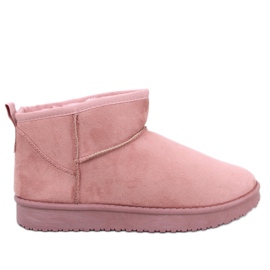 Emus korta snöstövlar Leav Pink rosa