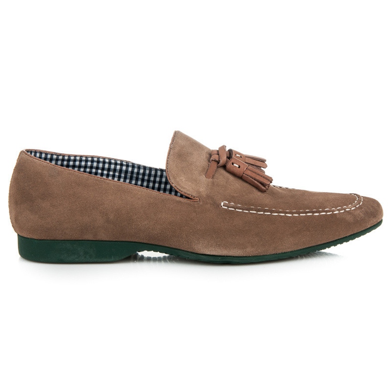 Sorrento Tassel loafers med tofsar brun