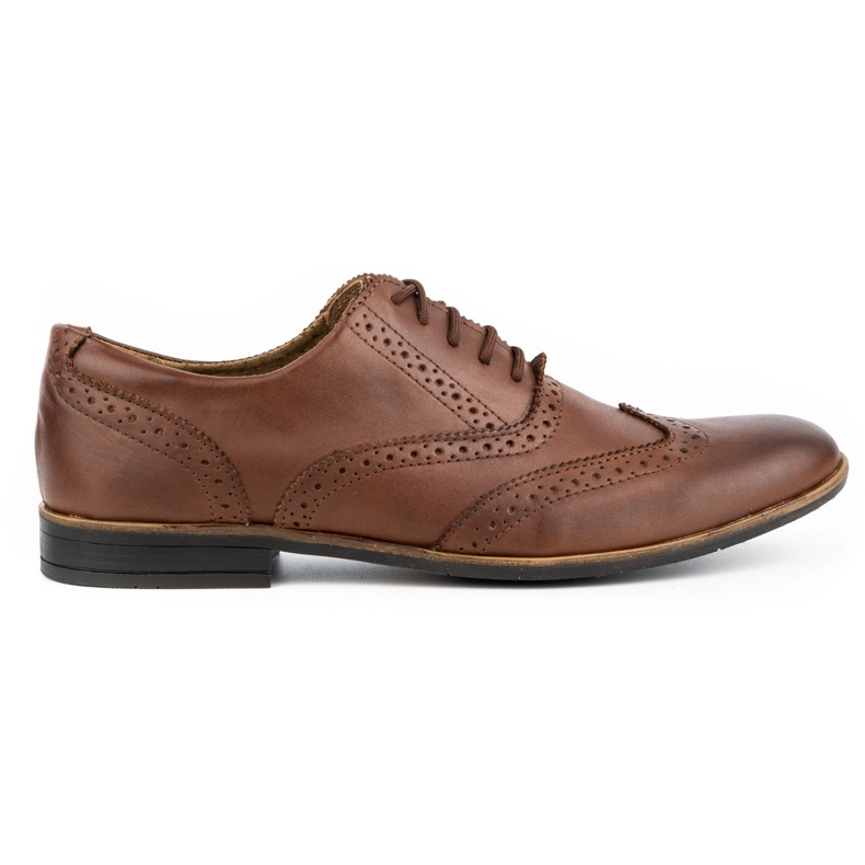 Olivier Formell skor i läder Brogues 306GT brun