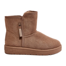 Big Star snöstövlar för kvinnor OO274A165 Beige