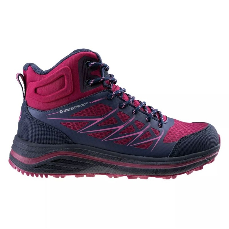 Hi-Tec Rewile Mid Wp Trekking Skor 92800442440 rosa