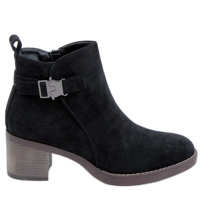 Klassiska högklackade stövlar Marsha Black svart