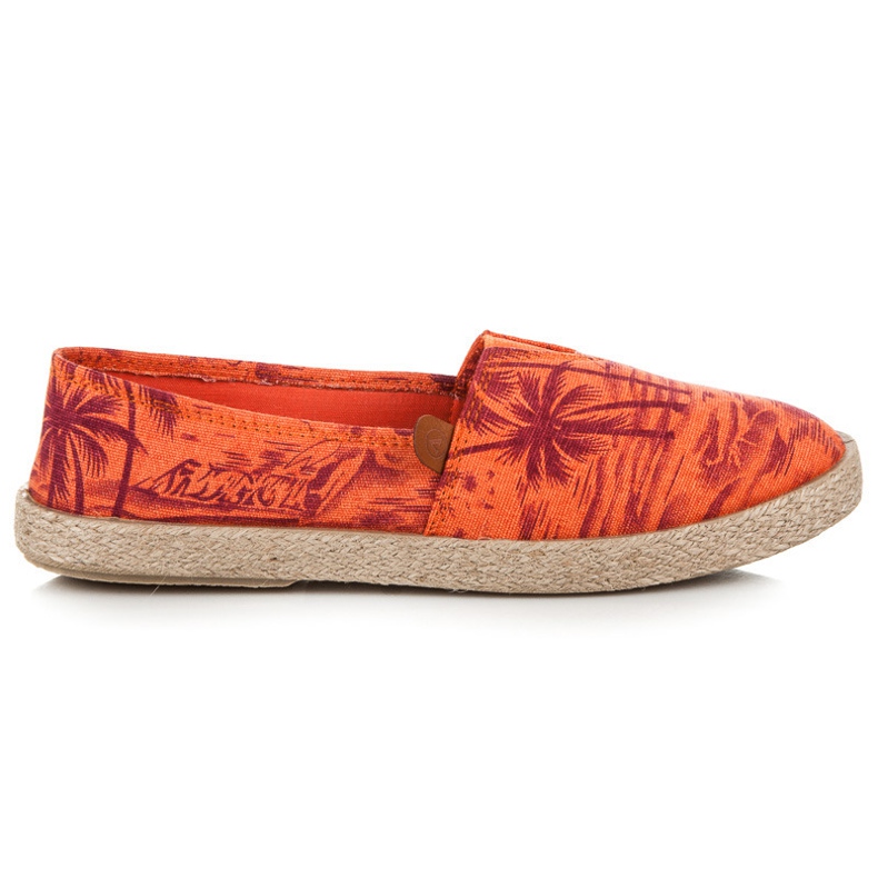 Vices Sommar Slipons orange
