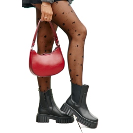 S. BARSKI S.Barski HY42-975 Svarta Chelsea-stövlar