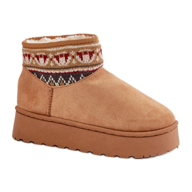 Modell 20226-4B Camel snökängor brun