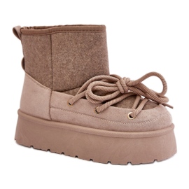 Snowboots Modell HY868-39 Beige