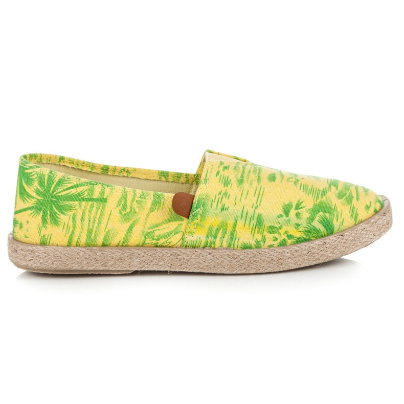 Vices Sommar slipons gul