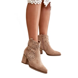 Stövlar Modell NS528P Brun