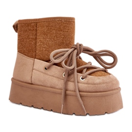 Snowboots Modell HY868-63 Brun