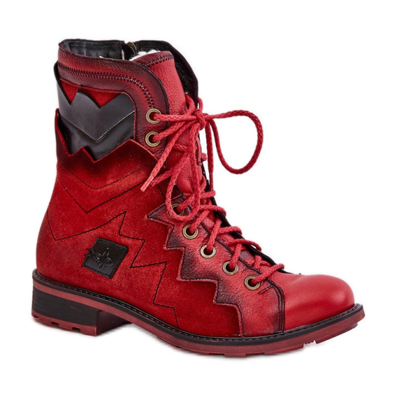 Maciejka 06106-08 Röda ankelboots